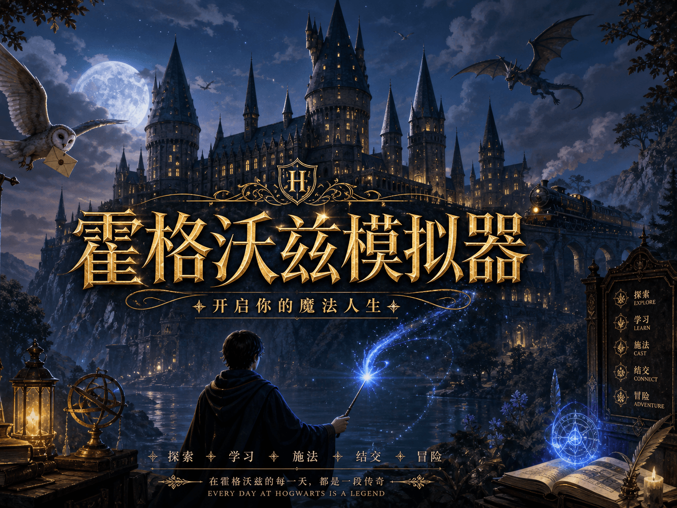 霍格沃兹魔法生涯模拟器